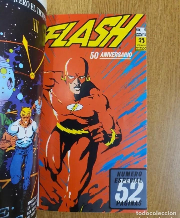 C&oacute;mics: FLASH - N&Uacute;MEROS 1 AL 5 ENCUADERNADOS - ZINCO - Foto 5