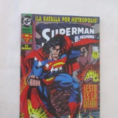 Cómics: SUPERMAN NUMERO 13 - LA BATALLA DE METROPOLIS. Lote 311705193