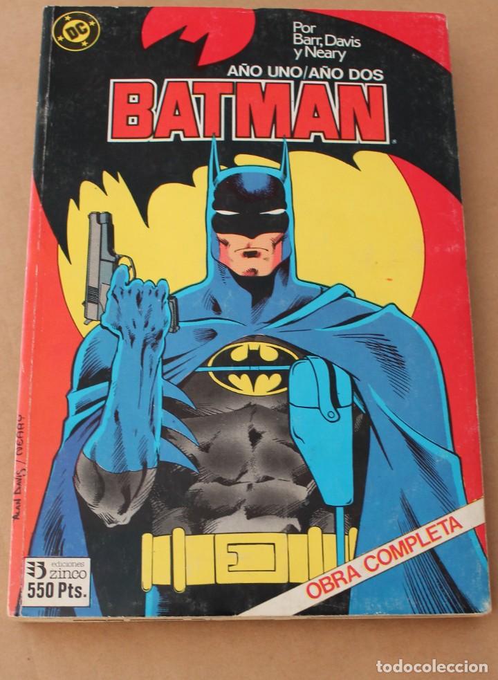 batman - año uno - año dos - obra completa - ed - Acheter Comics Batman,  maison d'édition Zinco sur todocoleccion
