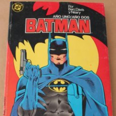 Cómics: BATMAN - AÑO UNO - AÑO DOS - OBRA COMPLETA - ED ZINCO, AÑO 1987 - COMO NUEVO. Lote 311929298