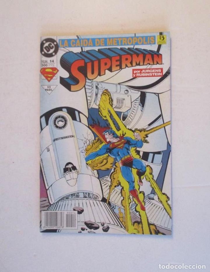 C&oacute;mics: SUPERMAN, LA CAIDA DE METROPOLIS - NUMERO: 14 - Foto 1