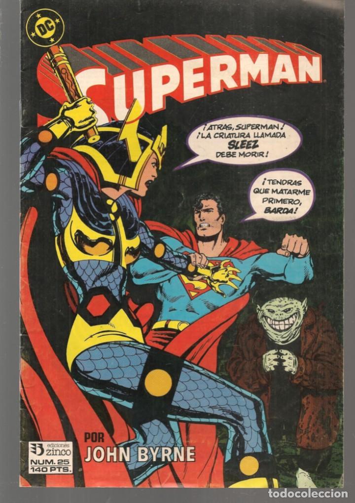 C&oacute;mics: SUPERMAN. N&ordm; 25. JOHN BYRNE. ZINCO / DC. (B30.1) - Foto 1