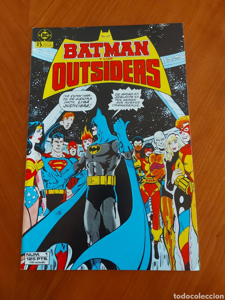 C&oacute;mics: N&uacute;m 1 Batman y los Ousiders 1983 Dc Zinco - Foto 1
