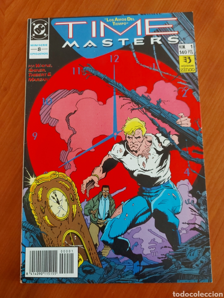 C&oacute;mics: N&uacute;m 1 Time M&agrave;sters 1990 Amos del tiempo DC Zinco - Foto 1