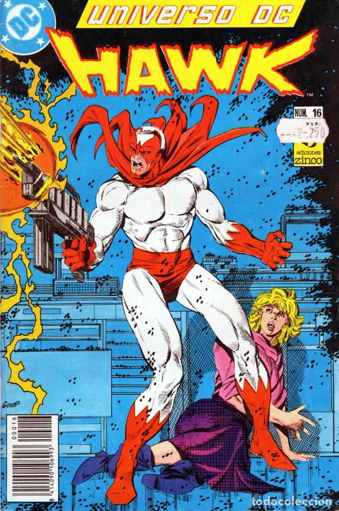 C&oacute;mics: UNIVERSO DC N&ordm; 16 HAWK - ZINCO - BUEN ESTADO - Foto 1