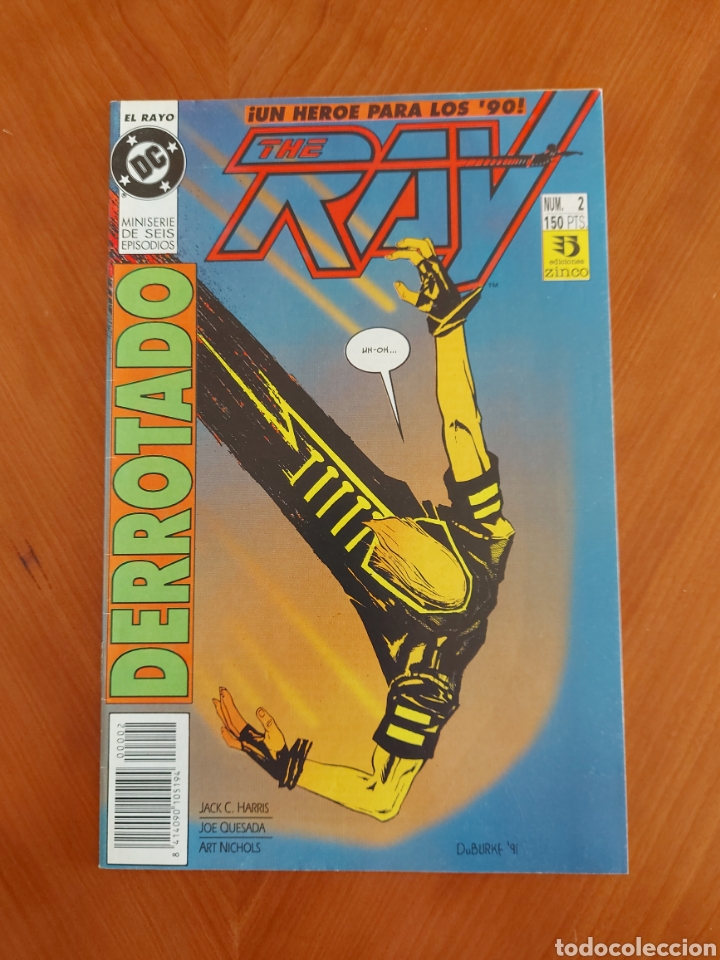 C&oacute;mics: N&uacute;m 2 The Ray El Rayo Derrotado Zinco 1992 Dc - Foto 1