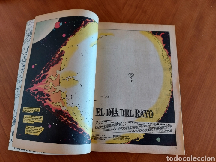 C&oacute;mics: N&uacute;m 6 The Ray El Rayo 1992 Zinco Dc - Foto 3