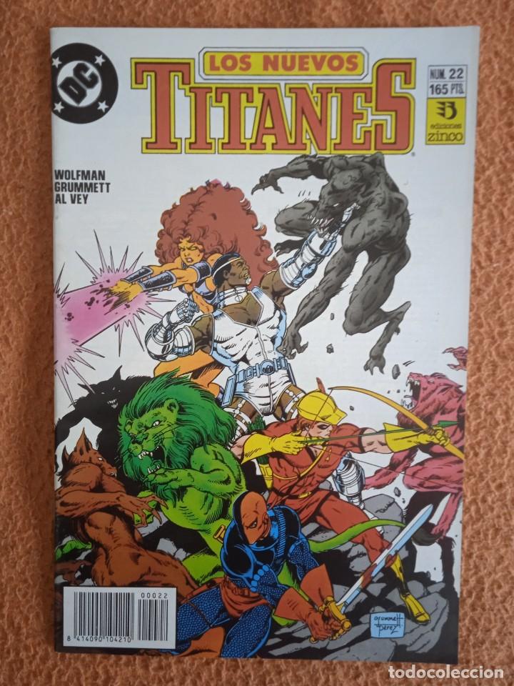 C&oacute;mics: LOS NUEVOS TITANES 22 VOL 2 ZINCO - Foto 1