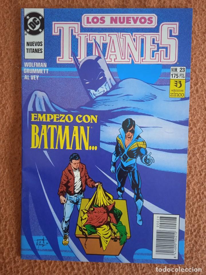 C&oacute;mics: LOS NUEVOS TITANES 23 VOL 2 ZINCO - Foto 1
