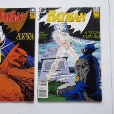 Cómics: COMICS BATMAN EL ENIGMA CLAYFACE SERIE COMPLETA. Lote 319585038