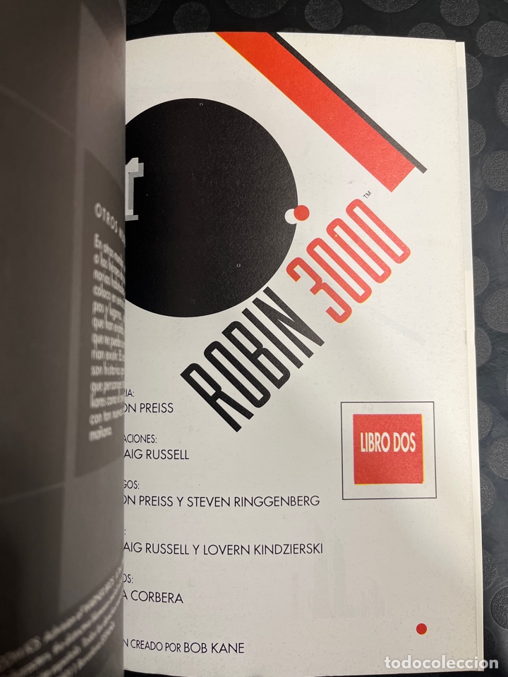 C&oacute;mics: ROBIN 3000 LIBRO DOS N.2 OTROS MUNDOS ( 1993 ) - Foto 3