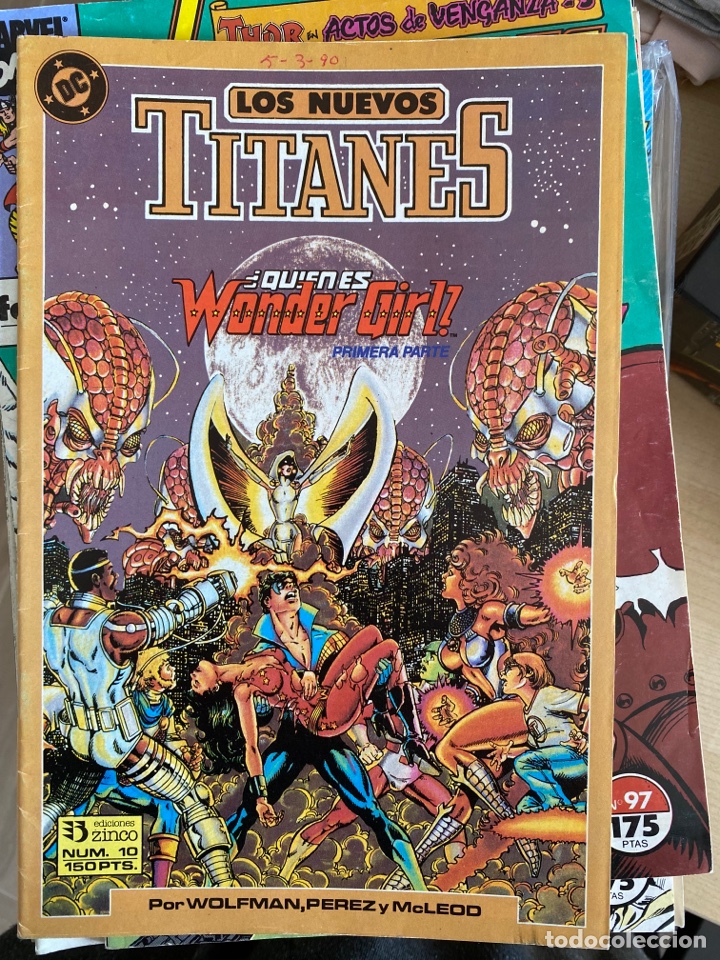 C&oacute;mics: Los Nuevos Titanes n&uacute;mero 10. Zinco - Foto 1