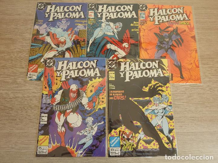C&oacute;mics: Halc&oacute;n y Paloma (Ediciones Zinco), miniserie completa 5 n&uacute;meros. - Foto 1