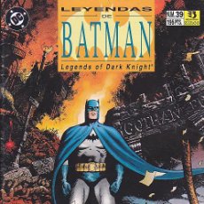 Cómics: COMIC COLECCION LEYENDAS DE BATMAN Nº 39. Lote 323632243