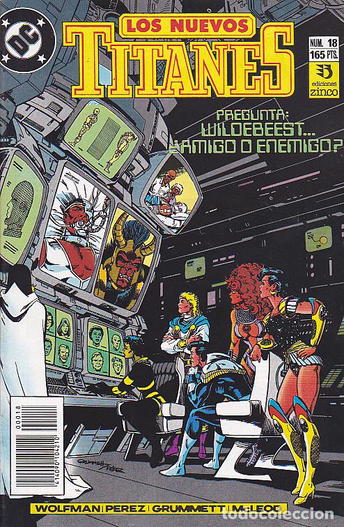 C&oacute;mics: COMIC COLECCION LOS NUEVOS TITANES N&ordm; 18 - Foto 1