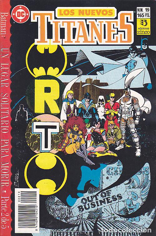 C&oacute;mics: COMIC COLECCION LOS NUEVOS TITANES N&ordm; 19 - Foto 1