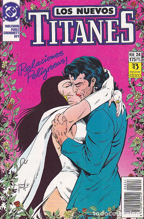 C&oacute;mics: COMIC COLECCION LOS NUEVOS TITANES N&ordm; 24 - Foto 1