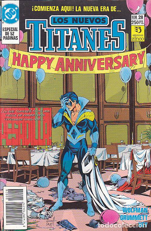 C&oacute;mics: COMIC COLECCION LOS NUEVOS TITANES N&ordm; 28 - Foto 1