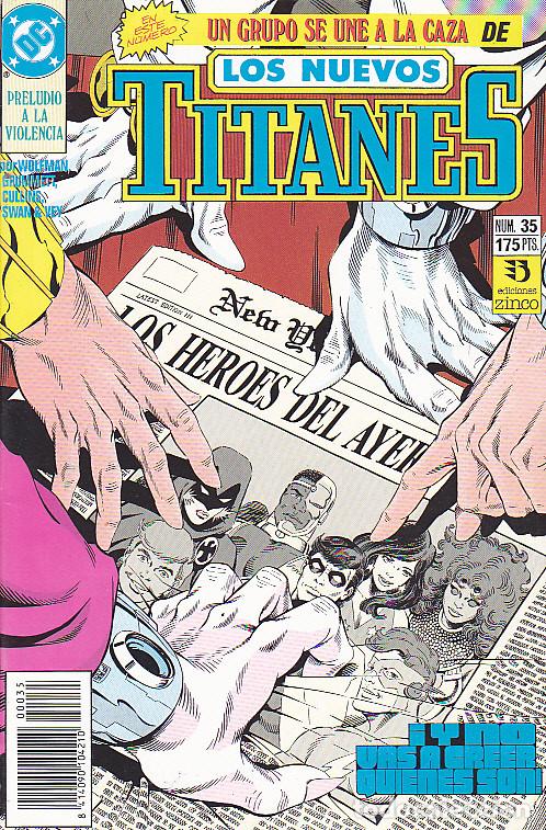C&oacute;mics: COMIC COLECCION LOS NUEVOS TITANES N&ordm; 35 - Foto 1