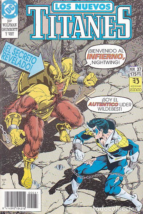 C&oacute;mics: COMIC COLECCION LOS NUEVOS TITANES N&ordm; 37 - Foto 1
