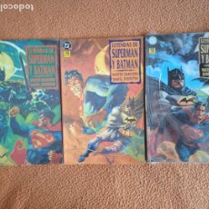 Cómics: SUPERMAN LEYENDAS DE SUPERMAN Y BATMAN COMPLETA WALTER SIMONSON EDICIONES ZINCO 1995. Lote 319760318