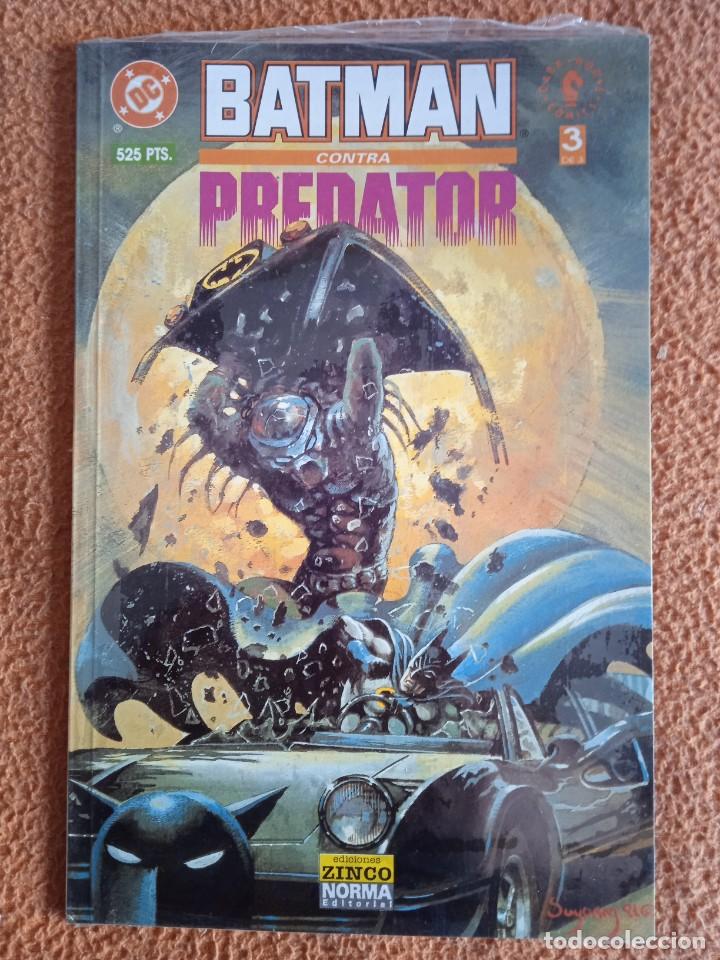 C&oacute;mics: BATMAN CONTRA PREDATOR 3-NORMA/ZINCO-PRESTIGE - NUEVO - Foto 1