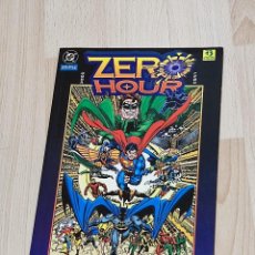 Cómics: ZERO HOUR: CRISIS TEMPORAL - DAN JURGENS & JERRY ORDWAY. 1ª EDICION ZINCO 1995. Lote 324435758