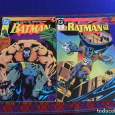 Cómics: BATMAN LA CAIDA DEL MURCIÉLAGO KNIGHTFALL 2 Y GÉNESIS OSCURA 1. ZINCO 1993. PRESTIGIOS.