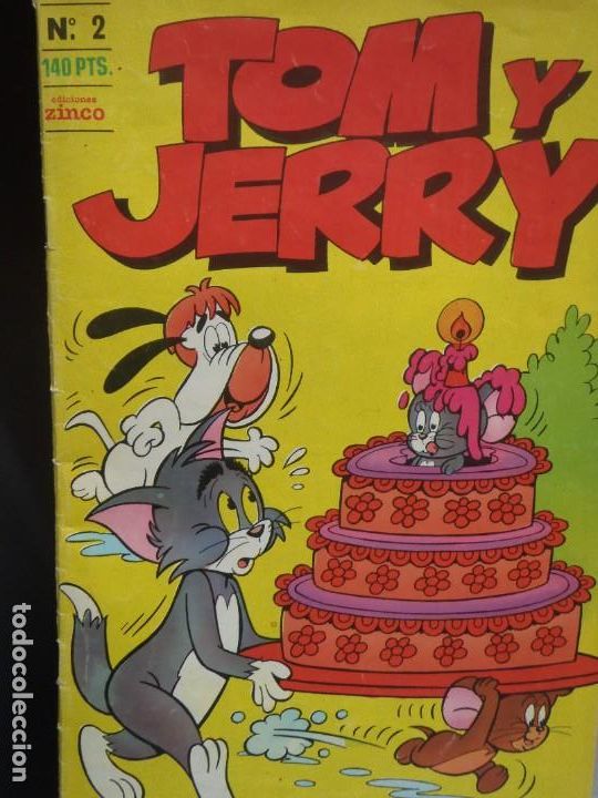 C&oacute;mics: TOM Y JERRY - N&ordm; 2 - ED. ZINCO - 1988 - Foto 1