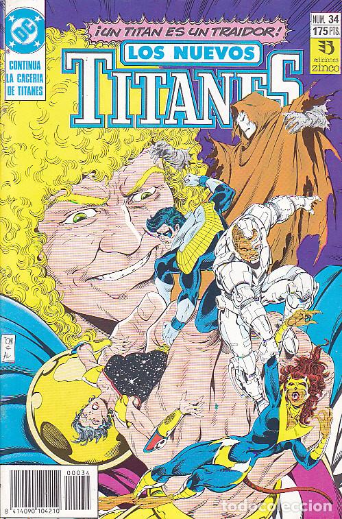 C&oacute;mics: COMIC COLECCION LOS NUEVOS TITANES N&ordm; 34 - Foto 1