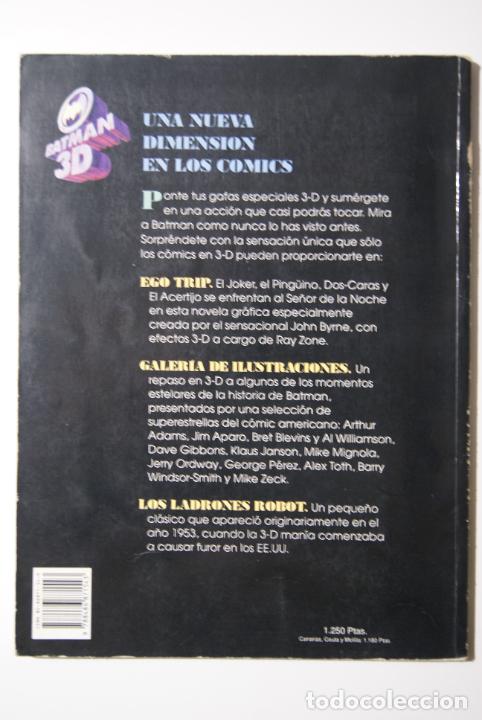 C&oacute;mics: Batman 3D. John Byrne. DC, Zinco, 1991 / 3 D - Foto 2