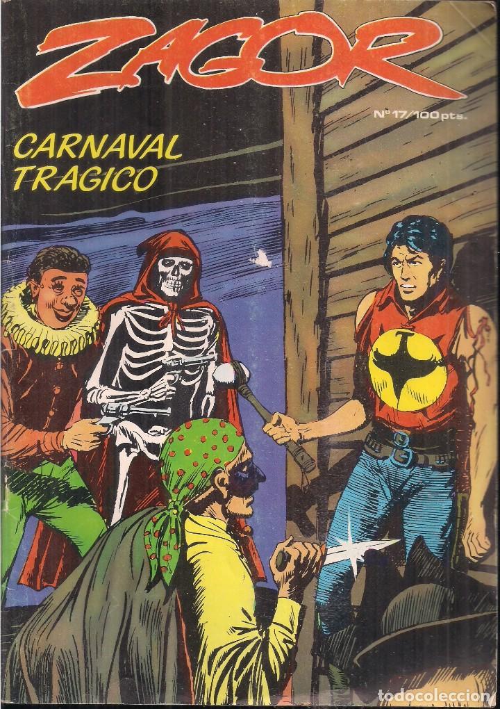 C&oacute;mics: ZAGOR N&ordm; 17: CARNAVAL TRAGICO - Foto 1