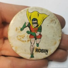 Cómics: CHAPA ROBIN - SUPERMAN ORIGINAL AÑO 1978 - DC COMICS INC RAINBOW DESIGNS - MUY RARA. Lote 329519208