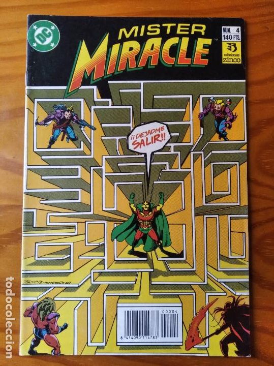 C&oacute;mics: MISTER MIRACLE N&ordm; 4 - ZINCO DC COMICS - - Foto 1