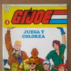 Cómics: G.I.JOE/GIJOE JUEGA Y COLOREA N° 1 (EDICIONES ZINCO, 1990). SIN USAR.. Lote 331625668