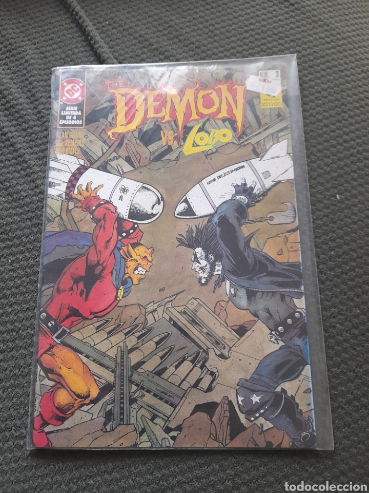 C&oacute;mics: THE DEMON VS LOBO NUMERO 3 DC ZINCO - Foto 1
