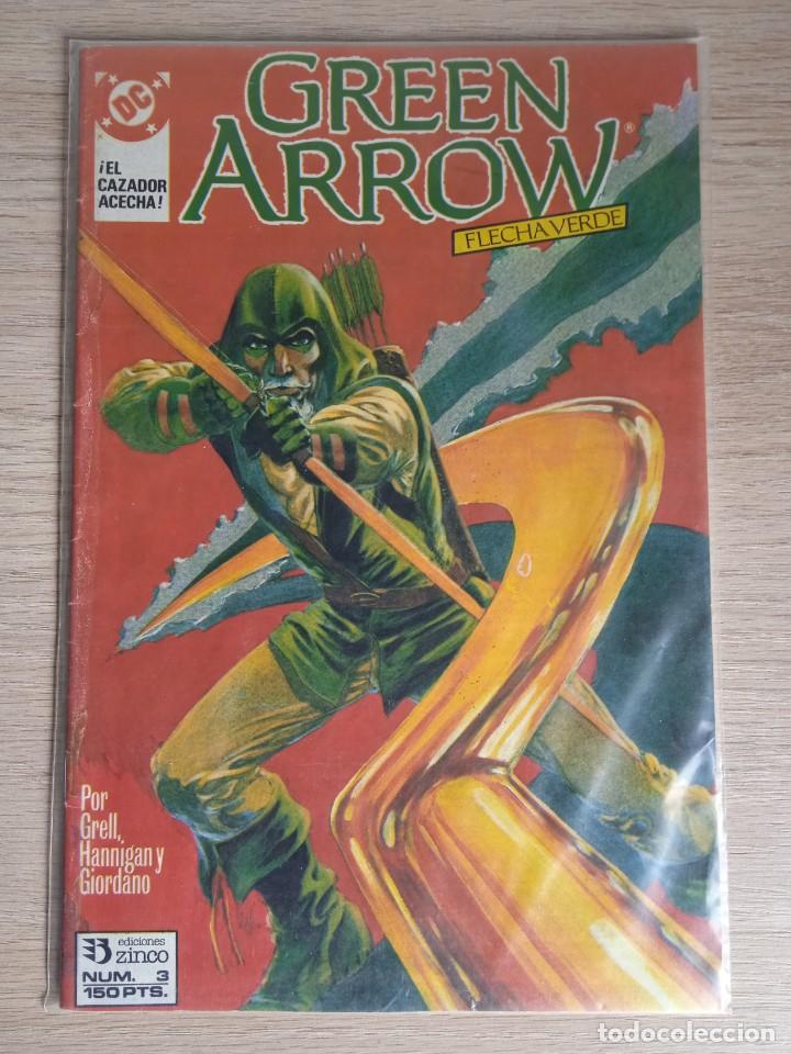 C&oacute;mics: GREEN ARROW FLECHA VERDE N&ordm; 3 EDICIONES ZINCO 1989 - Foto 1