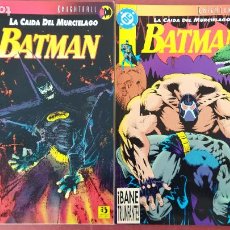Cómics: PRES - BATMAN - KNIGHTFALL - LA CAIDA DEL MURCIÉLAGO 1 Y 2 - DC ZINCO 1993 - CHUCK DIXON, GRAHAM NOL
