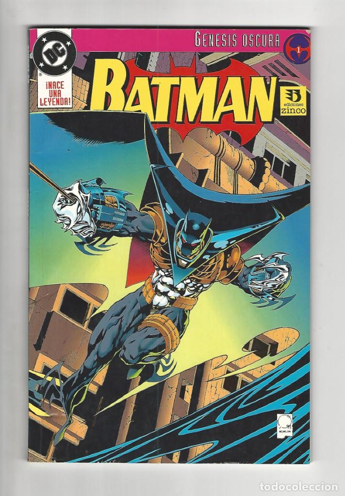 C&oacute;mics: Zinco. Batman. G&eacute;nesis oscura. Dixon. Nolan. - Foto 1
