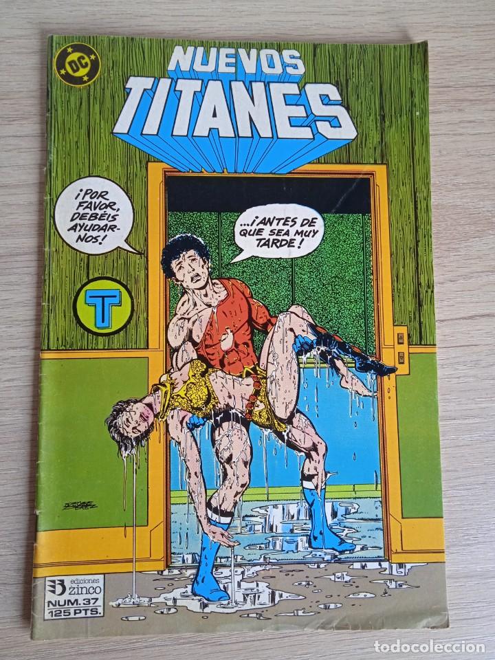 C&oacute;mics: NUEVOS TITANES 37 VOL 1 ZINCO - Foto 1