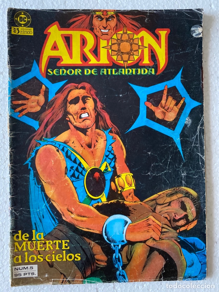 C&oacute;mics: ARION SE&Ntilde;OR DE LA ATL&Aacute;NTIDA #5 - ZINCO 1&ordf; edici&oacute;n - Foto 1