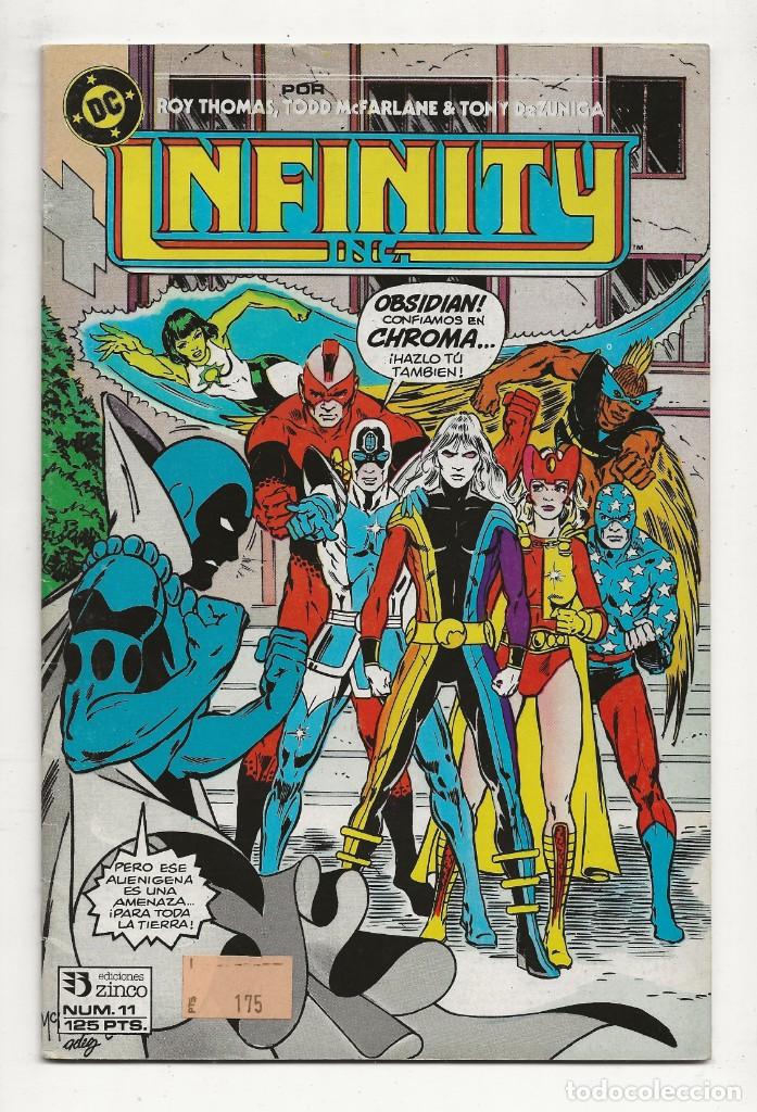 C&oacute;mics: INFINITY N&ordm; 11 (THOMAS, MCFARLANE & TONY DeZUNGA - ZINCO 1987 - Foto 1