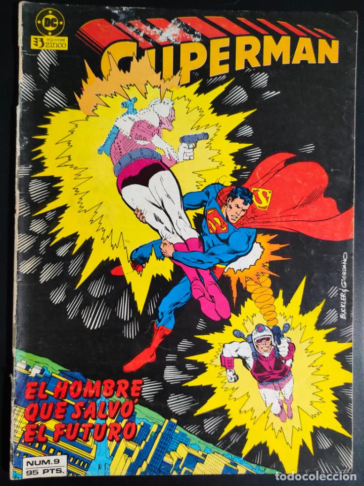 C&oacute;mics: SUPERMAN VOL 1 DEL 9 PROVIENE DE RETAPADO - Foto 1