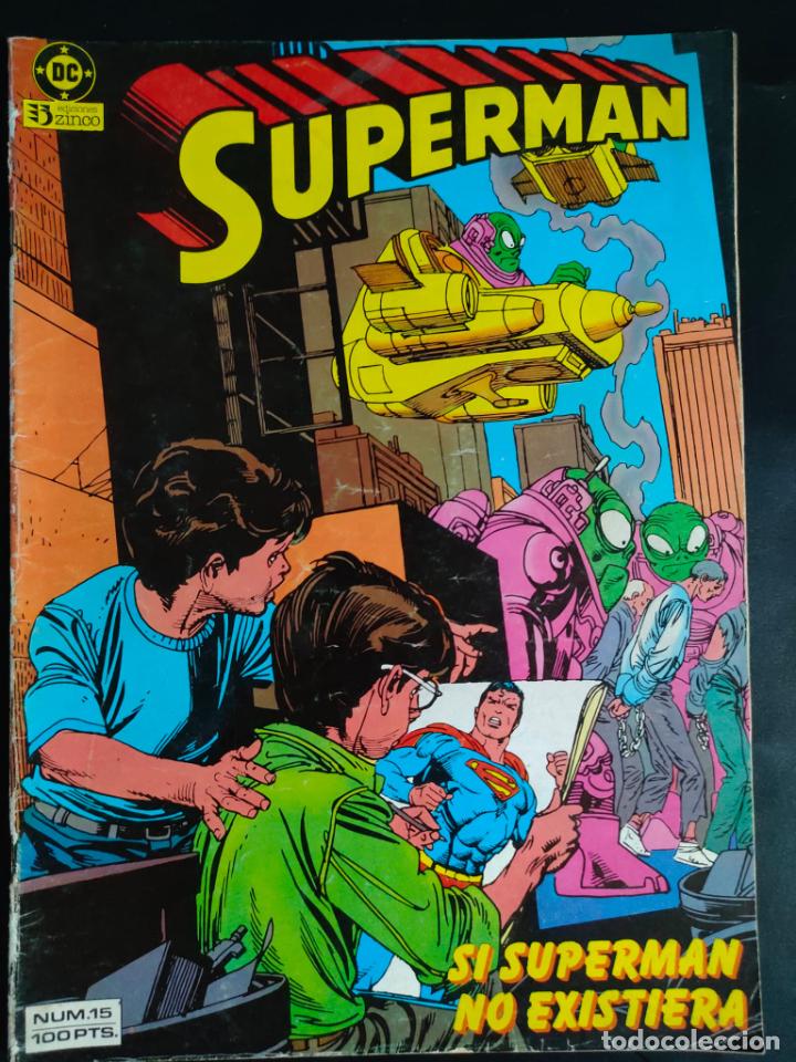 C&oacute;mics: SUPERMAN VOL 1 DEL 15 PROVIENE DE RETAPADO - Foto 1