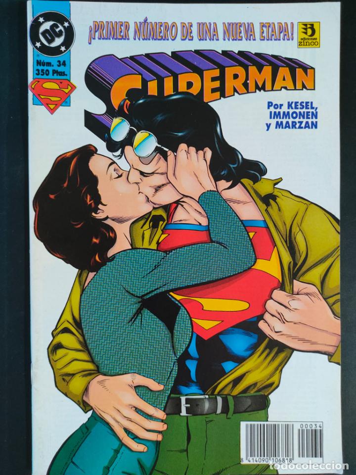 C&oacute;mics: SUPERMAN VOL 3 NUMERO 34 - Foto 1