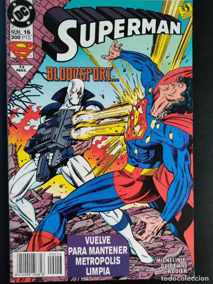 C&oacute;mics: SUPERMAN VOL 3 NUMERO 16 - Foto 1