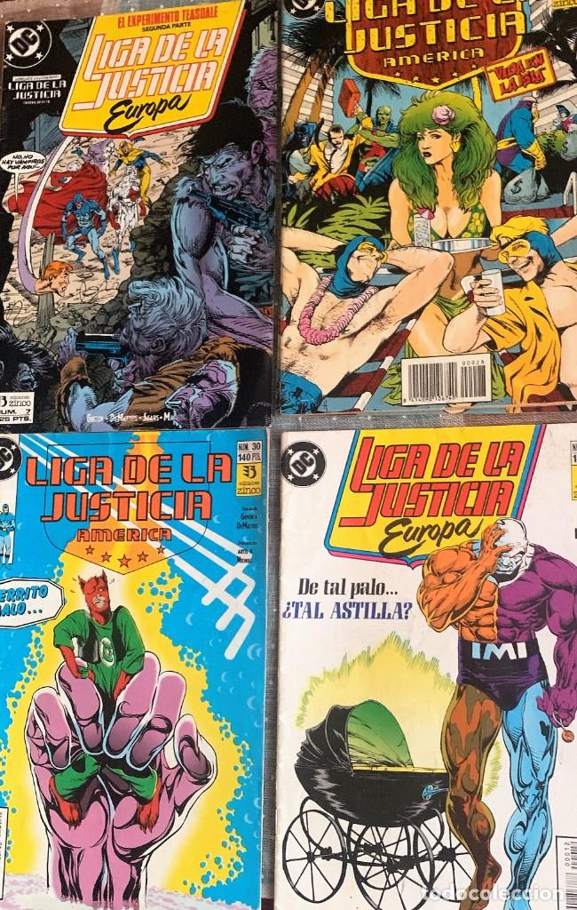C&oacute;mics: LOTE 4 COMICS DC LIGA DE LA JUSTICIA - Foto 1