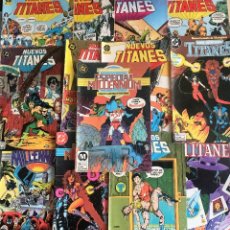 Cómics: LOTE 12 NUEVOS TITANES DC COMICS EDIT ZINCO + MILLENIUM EXTRA REGALO. Lote 337506213