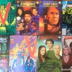Cómics: LOTE 8 COMICS DC SERIES TV Y CINE V SMALLVILLE STAR TREK
