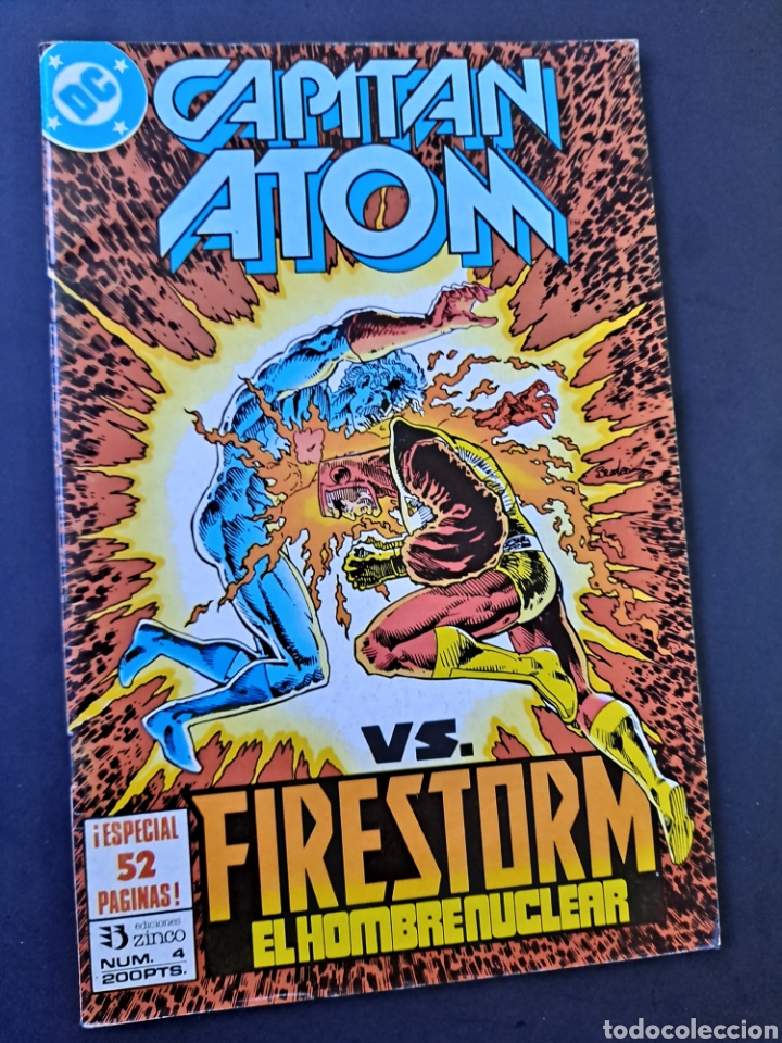 C&oacute;mics: EXCELENTE ESTADO CAPITAN ATOM 4 ZINCO DC GRAPA - Foto 1